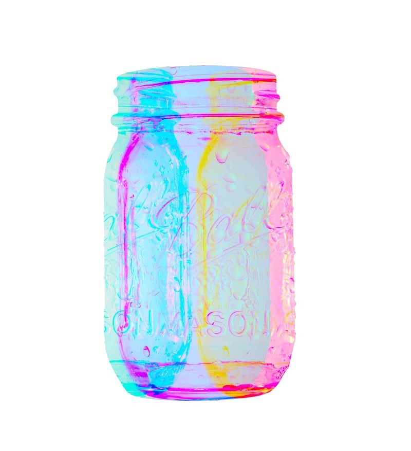 Mason Jars Repurposed as Planters